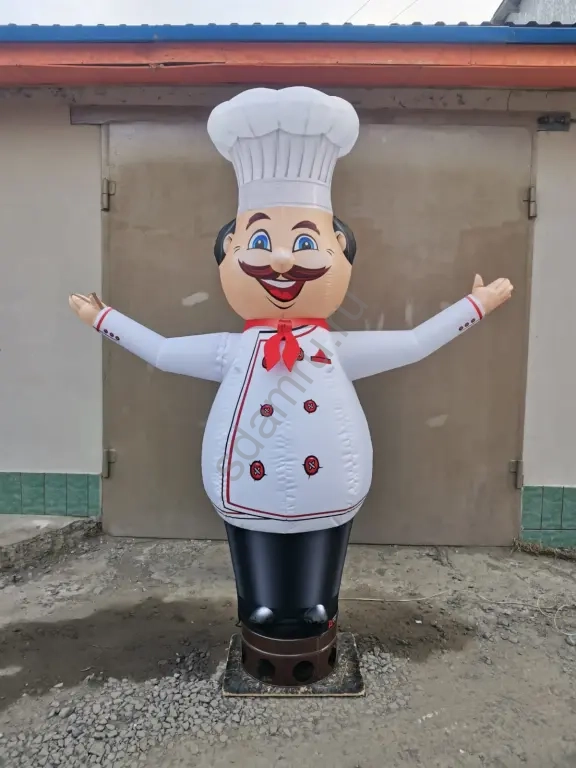 Надувная фигура Повар с Машущей рукой