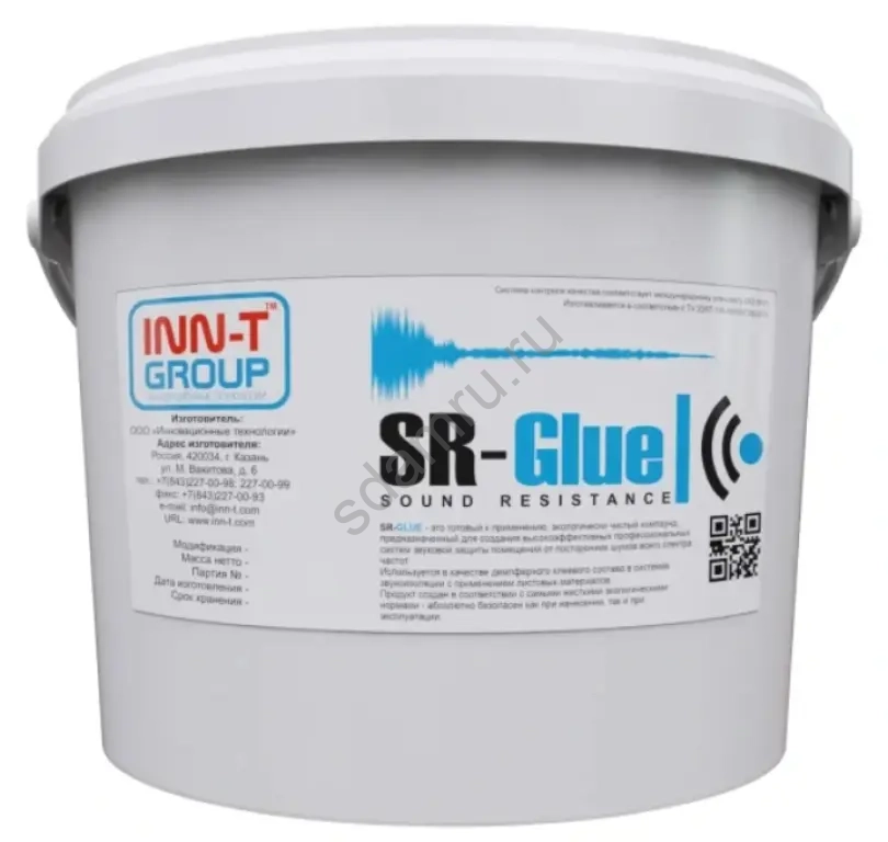 Сверхтонкая звукоизоляция SR glue