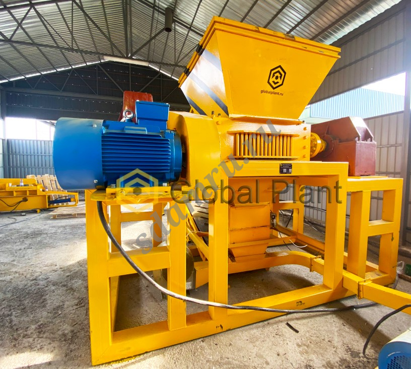 Шредер для переработки шин Global Recycler 500