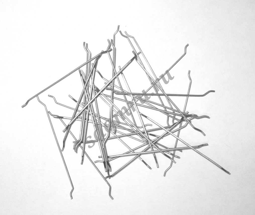 Фибра анкерная, проволочная 0,75/50 и 0,75/60